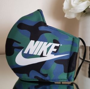 Designer Camo Print Sports Face Mask